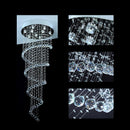 lustre de cristal 1,65 mt