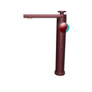 misturador monocomando para lavatório bronze e rubi