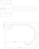 misturador para lavatório de mesa monobloco
