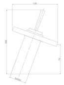 misturador monocomando para lavatório