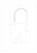 misturador monocomando para cozinha gourmet