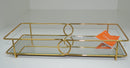 bandeja elo - gold 10x28 cm