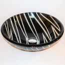 cuba de apoio de vidro 140x420mm