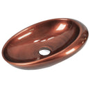 cuba de cerâmica bronze