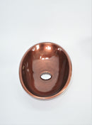 cuba de cerâmica bronze