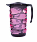 jarra de acrílico vermelha