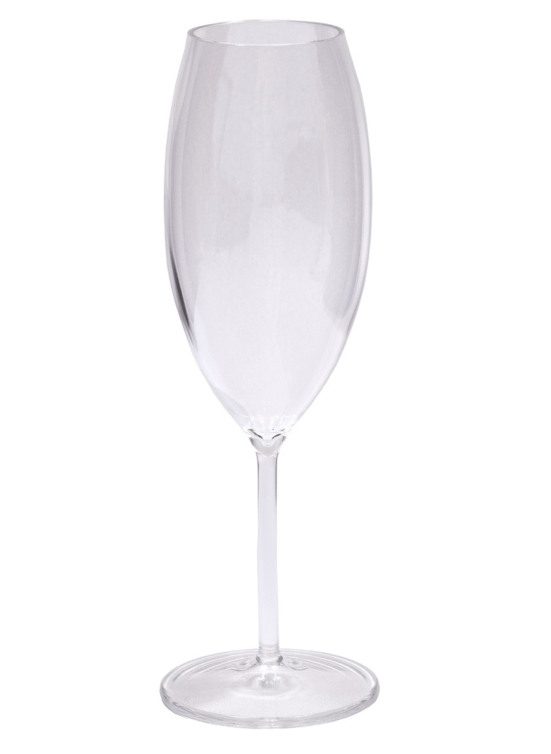 taça champagne transparente em acrílico- 300ml