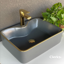 cuba de cerâmica friso