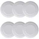 jogo pratos de sobremesa pissan- 6 peças