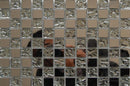 pastilha / mosaico para revestimento parede mix vidro