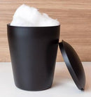 porta algodão spa black matte