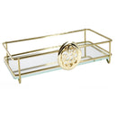 bandeja fence diva - gold 15x25 cm