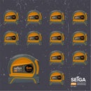 kit trena emborrachada com trava 5mts x 25mm (c/12pcs)