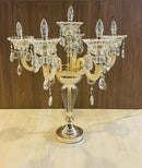 abajur clássico com cristais