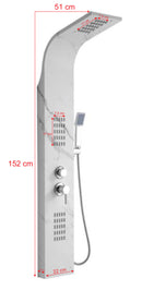 coluna de banho com efeito marmorizado