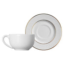 aparelho de jantar alleanza - 30 peças branco perola filete