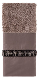 toalha de rosto detalhes strass - 100% algodão egípicio