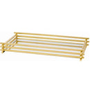 bandeja wire - gold 10x20 cm