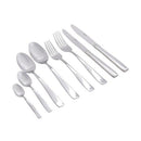 faqueiro pisa aço inox 48pcs caixa madeira luxo