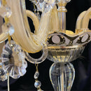 abajur clássico com cristais