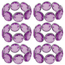 porta guardanapo anel uva 6 peças