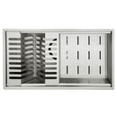 canal equipado aço inox 46cm