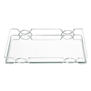 bandeja carol - cromada 15x25 cm