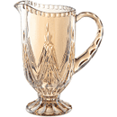 jarra de vidro sodo-cálcico ambar 1,2l