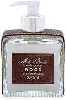 sabonete luxo wood - 350 ml couro